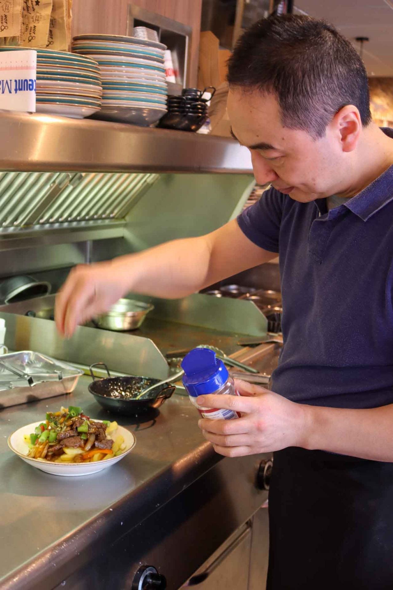 over family, werken bij, lunchen dineren