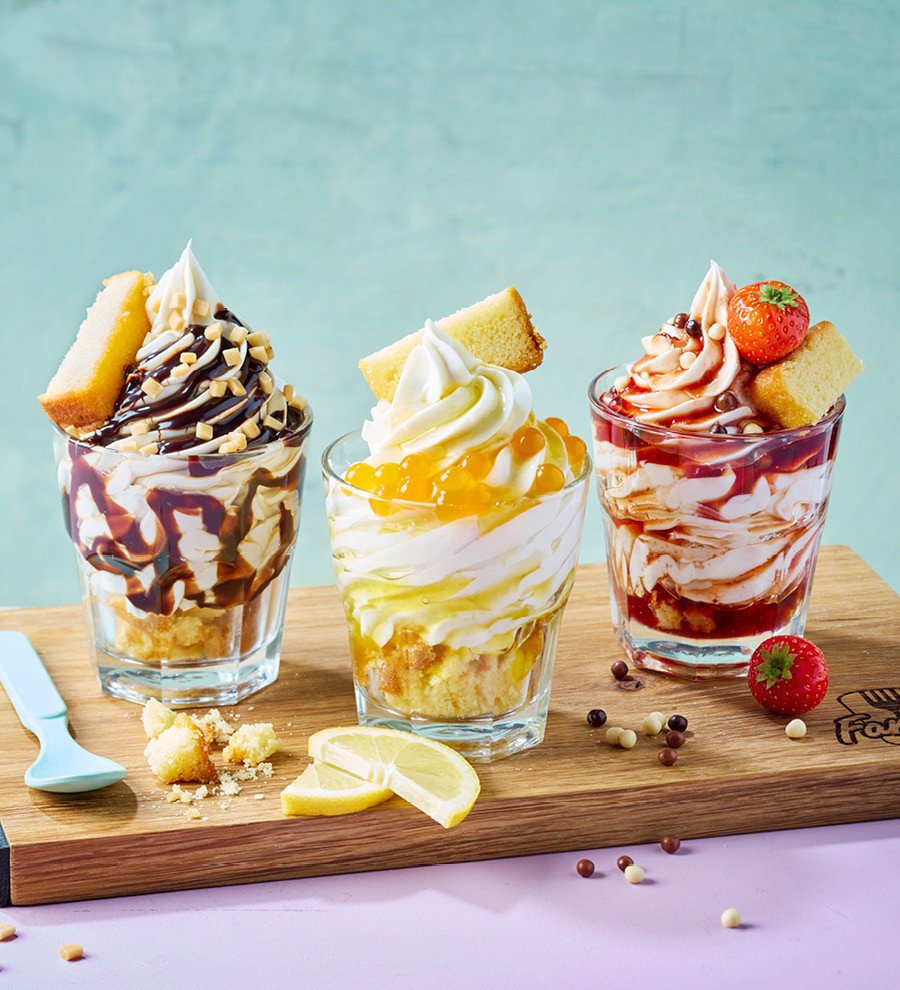 Verdraaid lekkere ijsjes en shakes bij Family, waaronder Peanut Butter Shake en sundaes